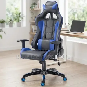 Blue Black Gaming Chair