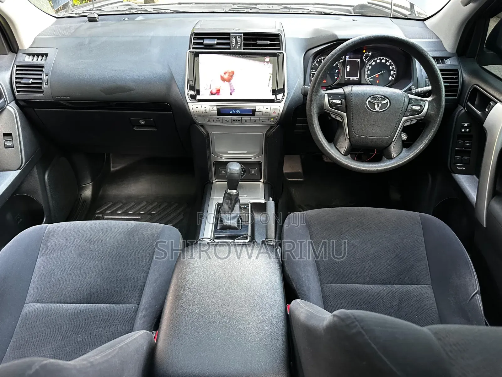 Toyota Land Cruiser Prado 2018 Burgundy