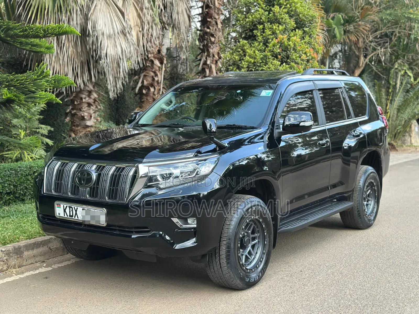 Toyota Land Cruiser Prado 2018 Burgundy