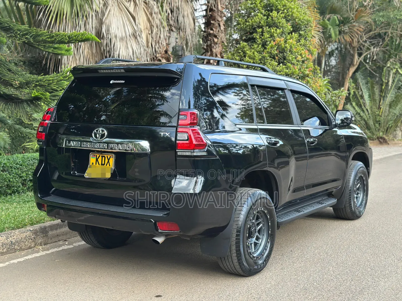 Toyota Land Cruiser Prado 2018 Burgundy