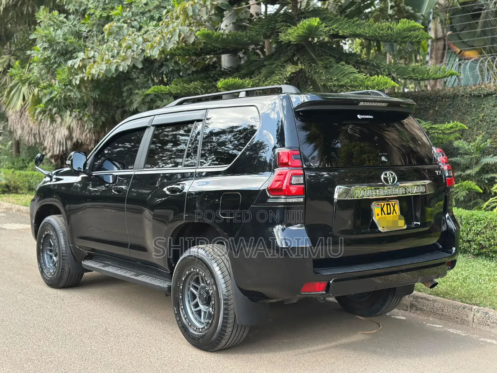 Toyota Land Cruiser Prado 2018 Burgundy