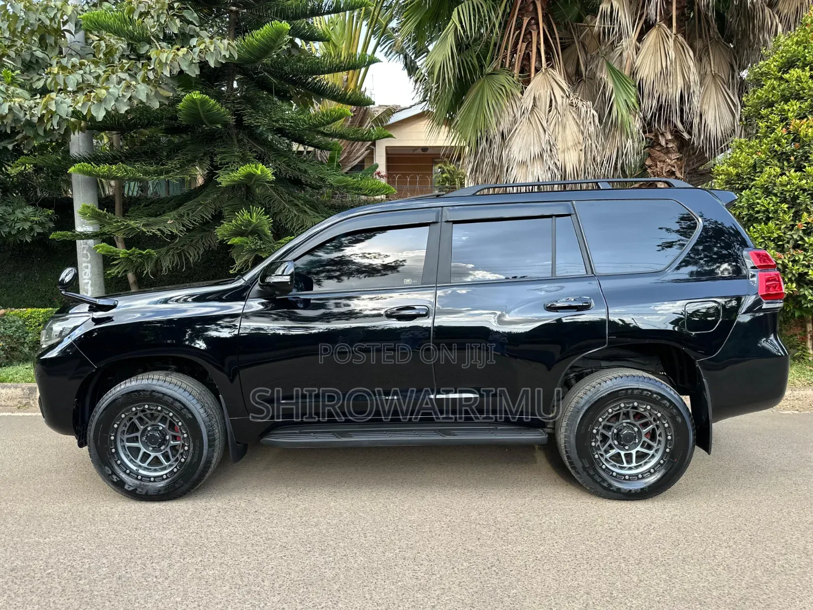 Toyota Land Cruiser Prado 2018 Burgundy