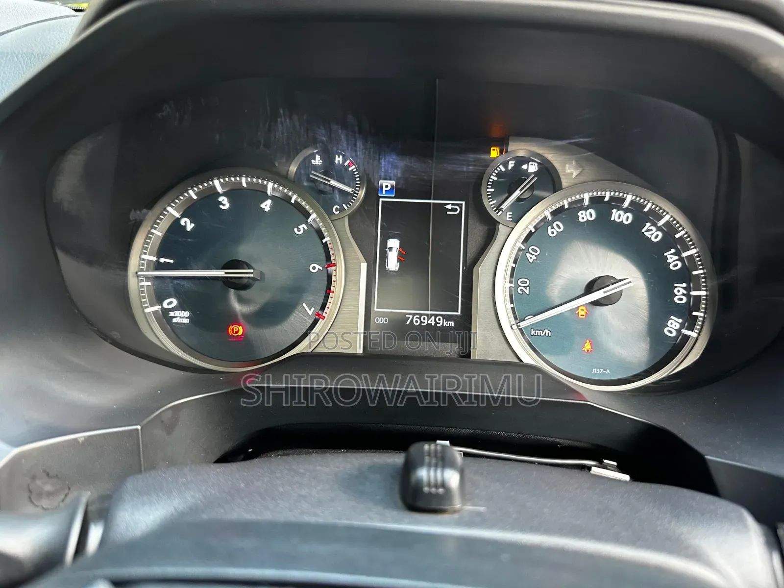 Toyota Land Cruiser Prado 2018 Burgundy