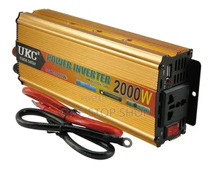 Ukc 2000w Inverter With Low Voltage Alarm Converts 12v DC to 220v AC