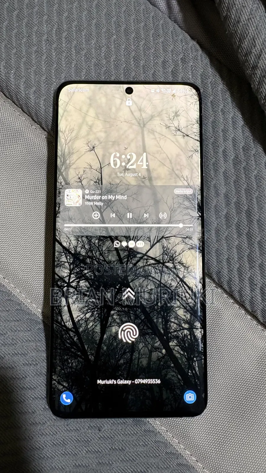 Samsung Galaxy S20+ 5G 128 GB Blue