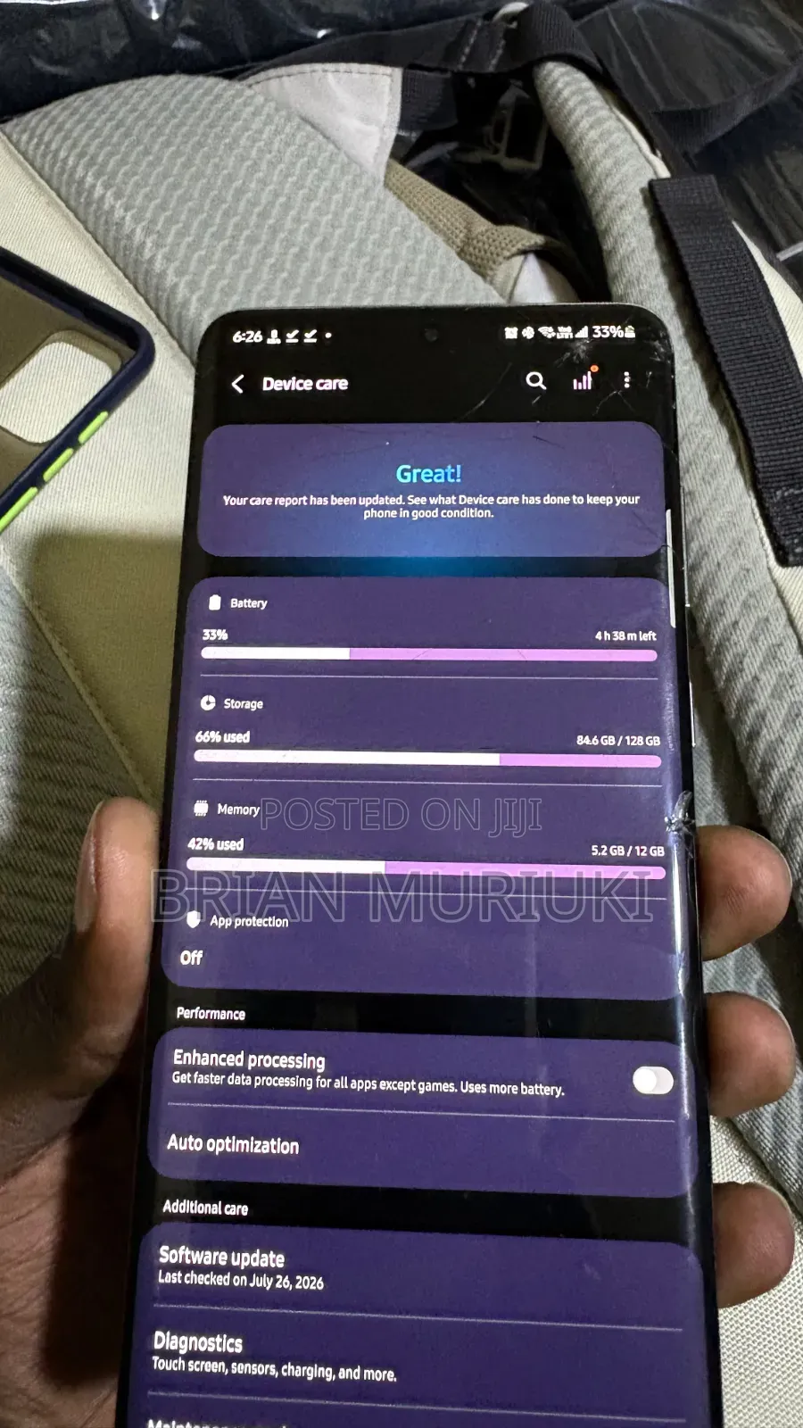 Samsung Galaxy S20+ 5G 128 GB Blue