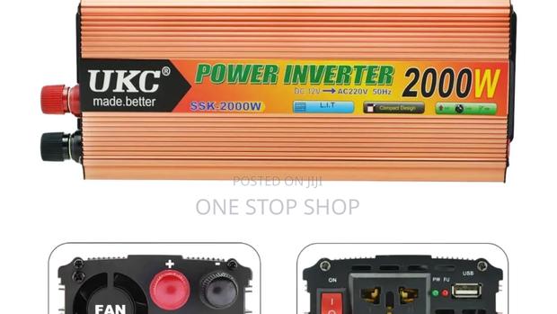 2000w Car Inverter Suitable for Mid Range Electronics,home Appliances - thumbnail 2