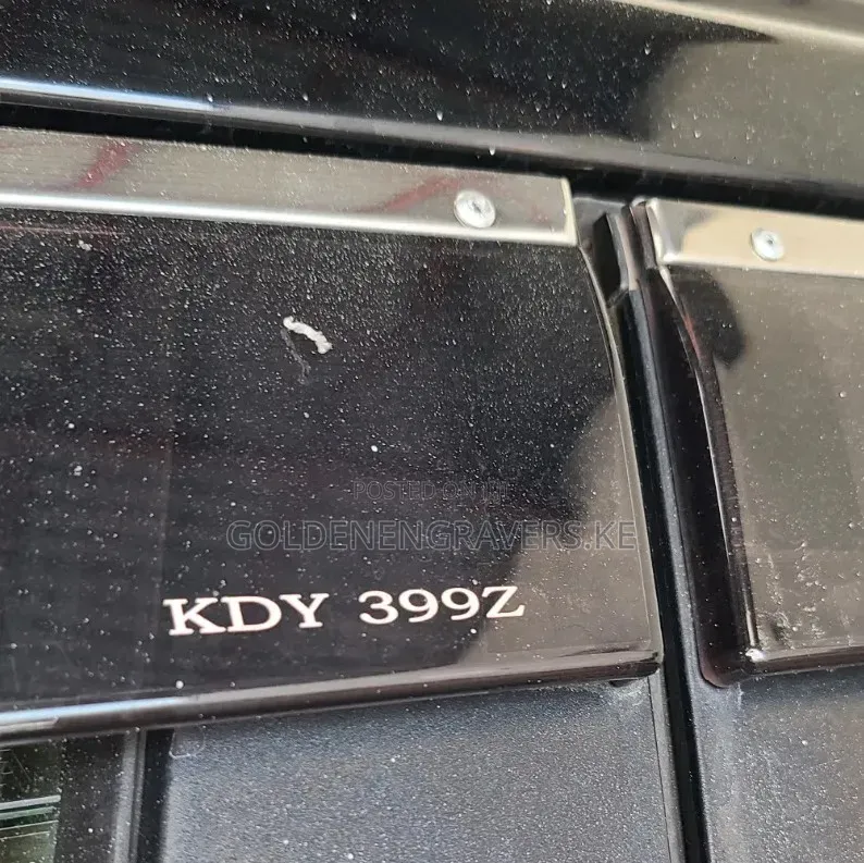 Laser Car Identity, Riveting N Number Plates Holder Mounting Services
