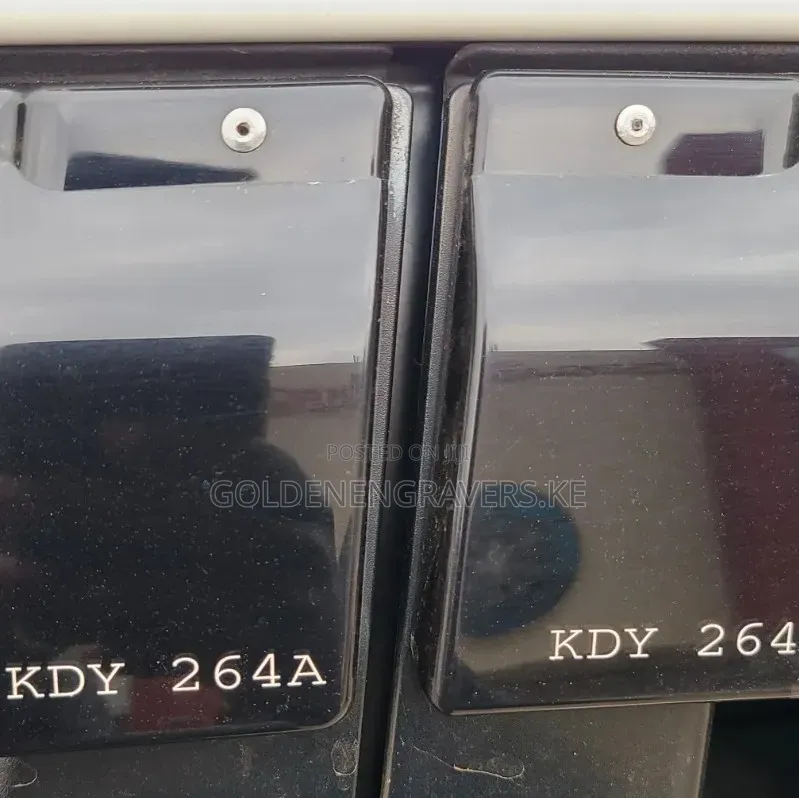 Laser Car Identity, Riveting N Number Plates Holder Mounting Services