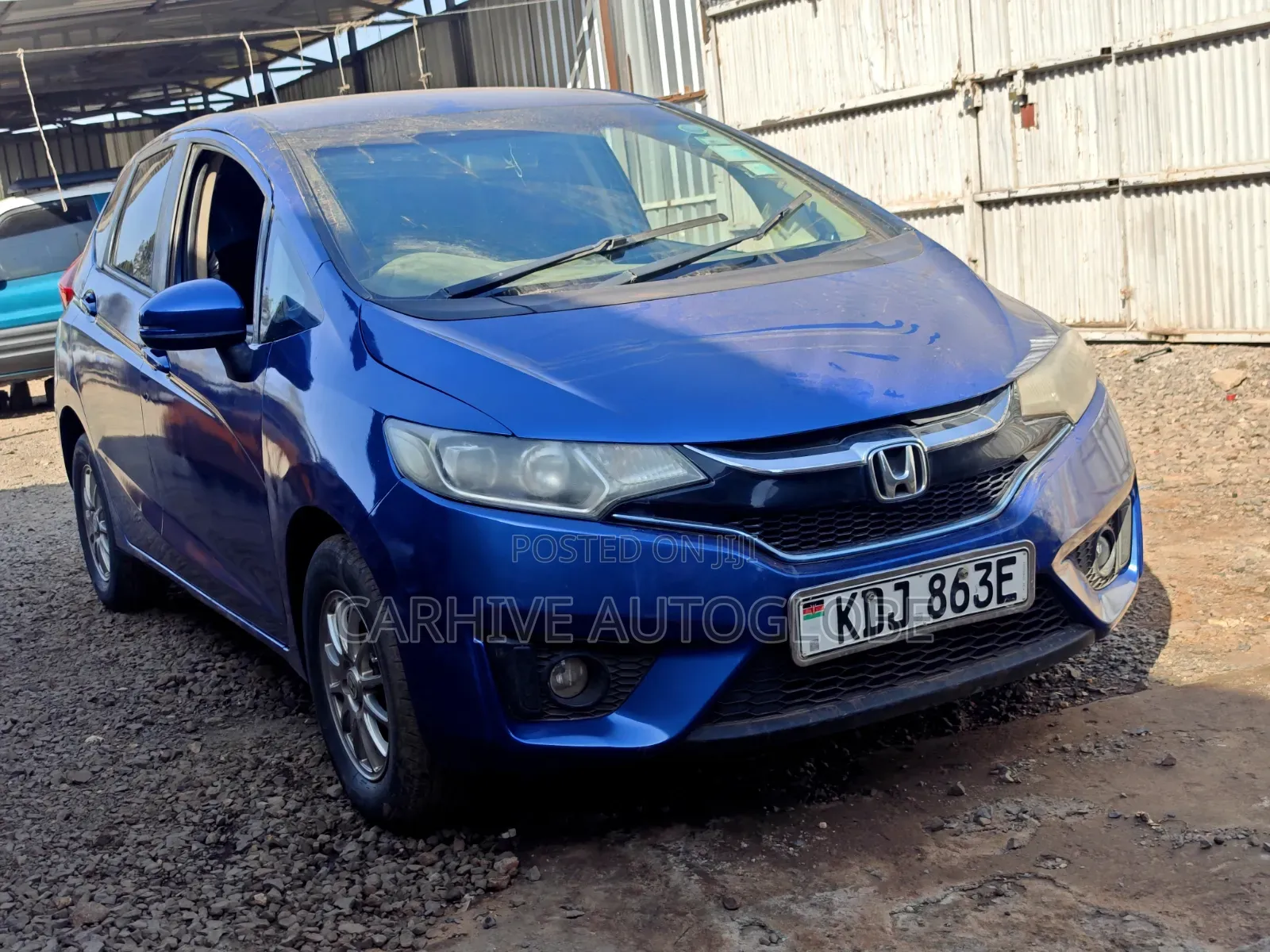 Honda Fit 2015 Blue