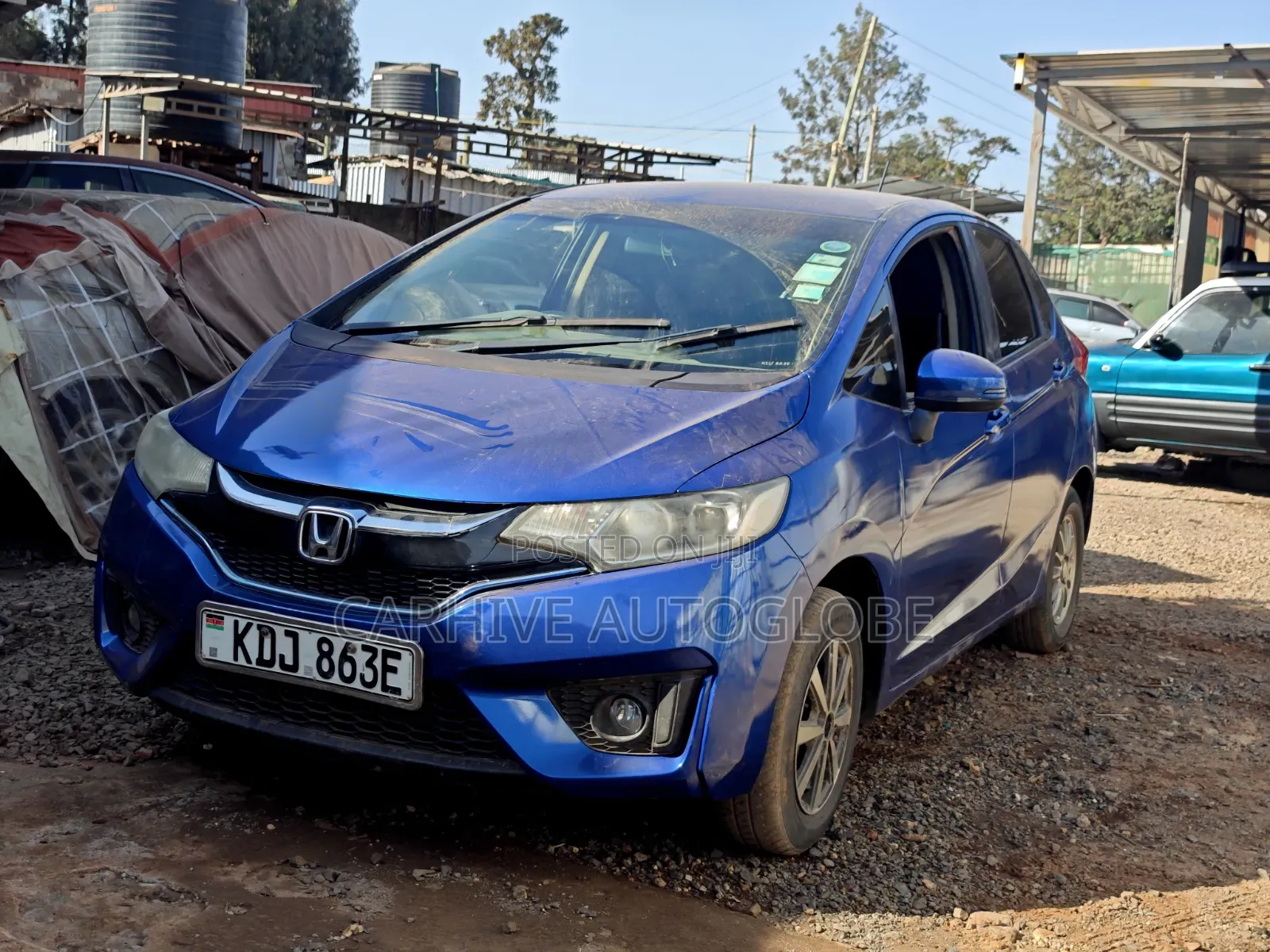 Honda Fit 2015 Blue
