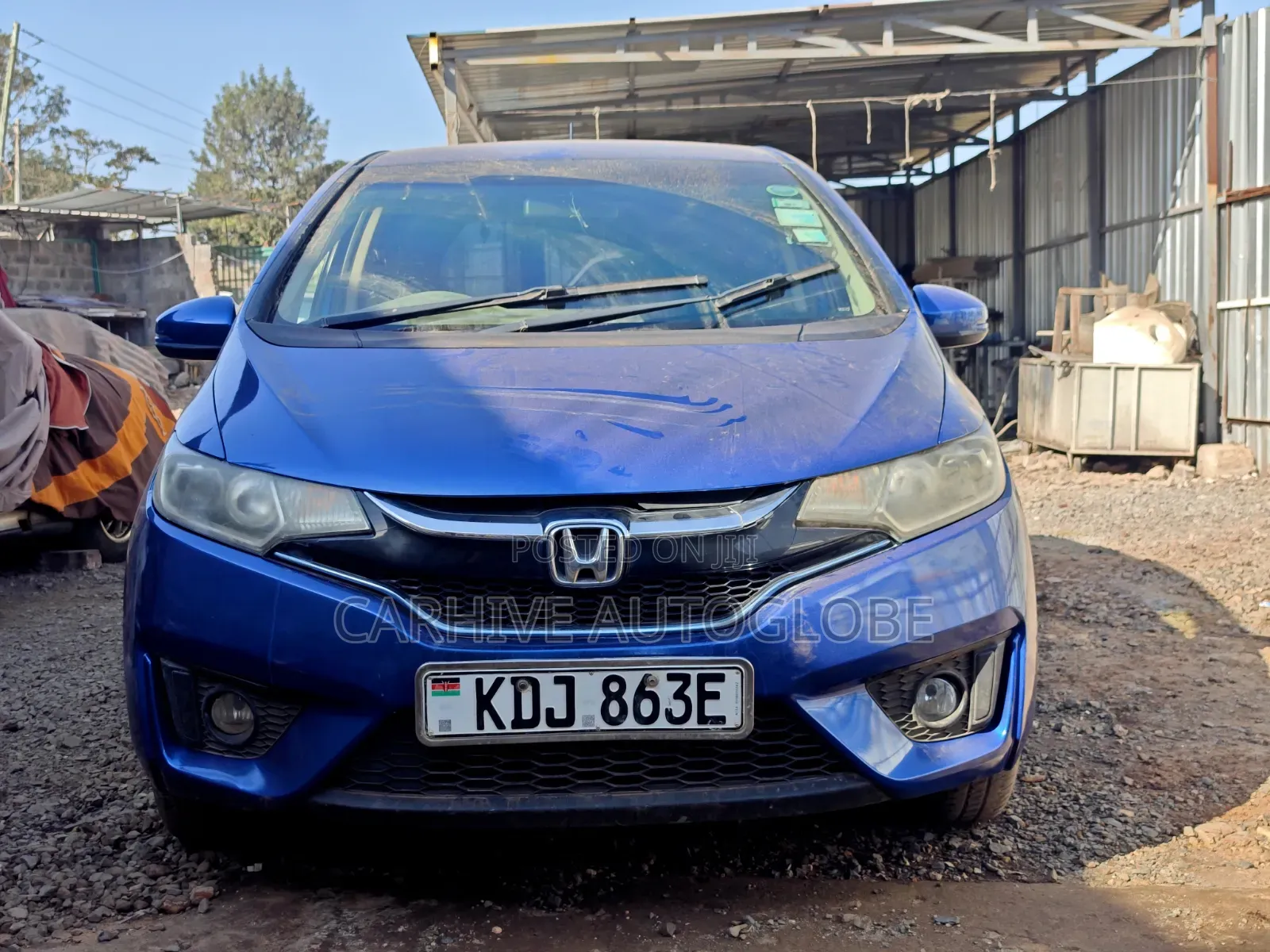 Honda Fit 2015 Blue