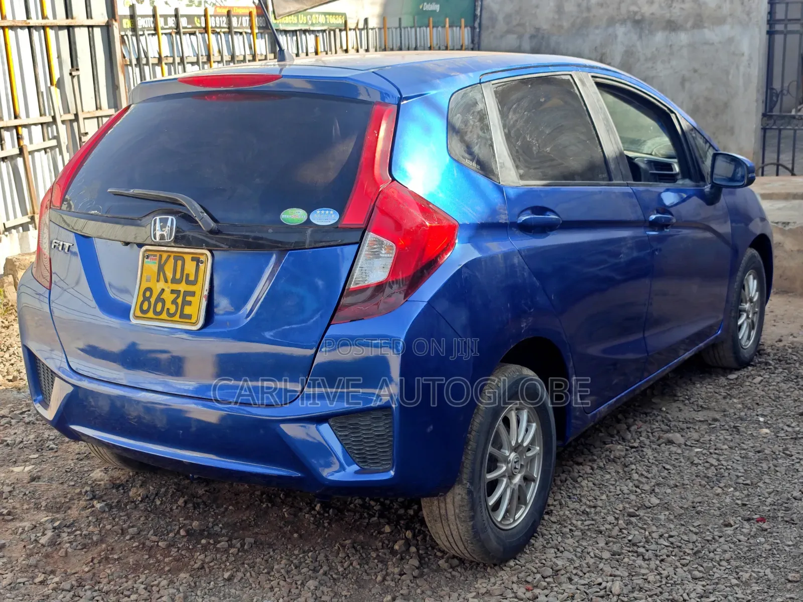 Honda Fit 2015 Blue