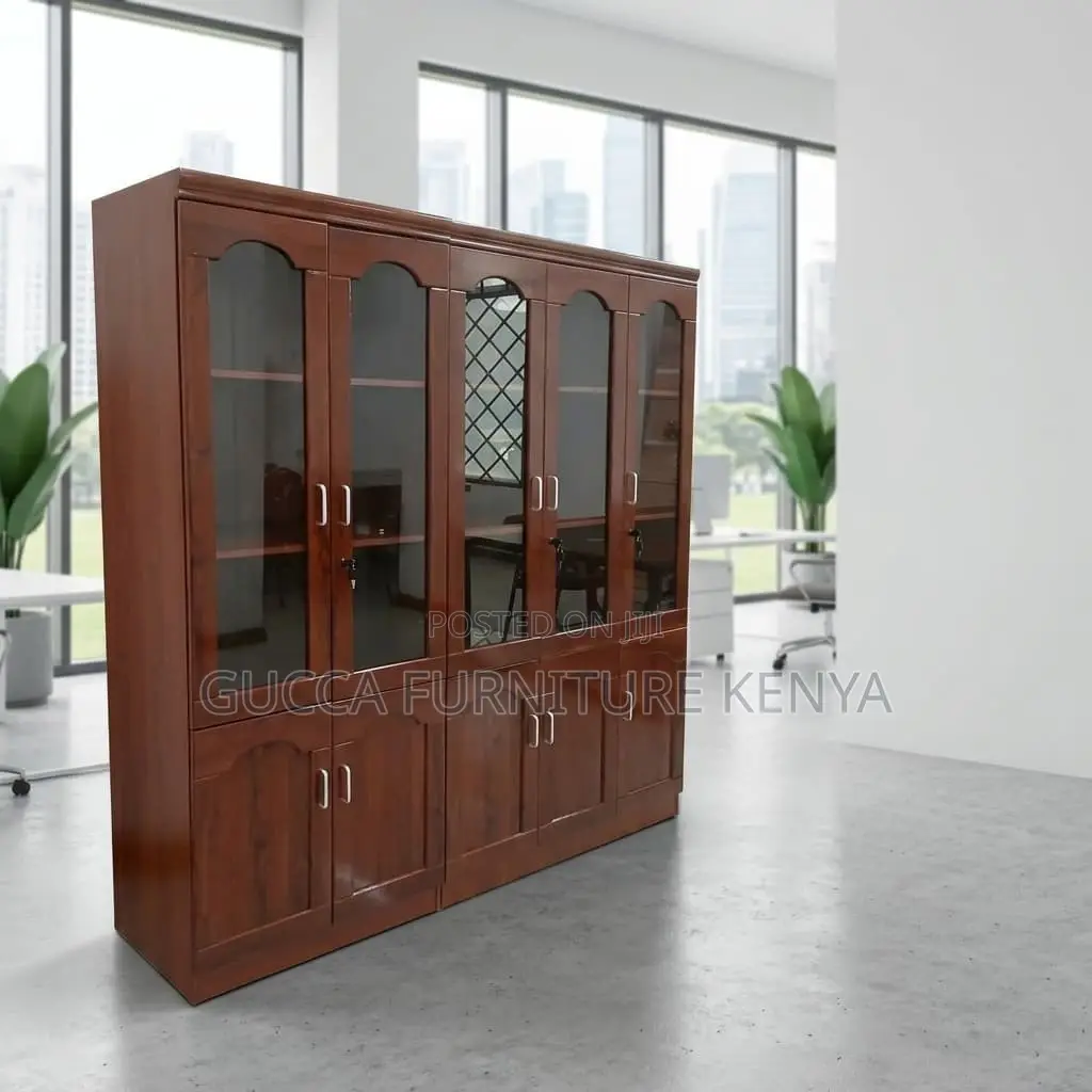 5-Door's Mahogany File Cabinet