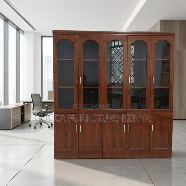 5-Door's Mahogany File Cabinet - thumbnail 2