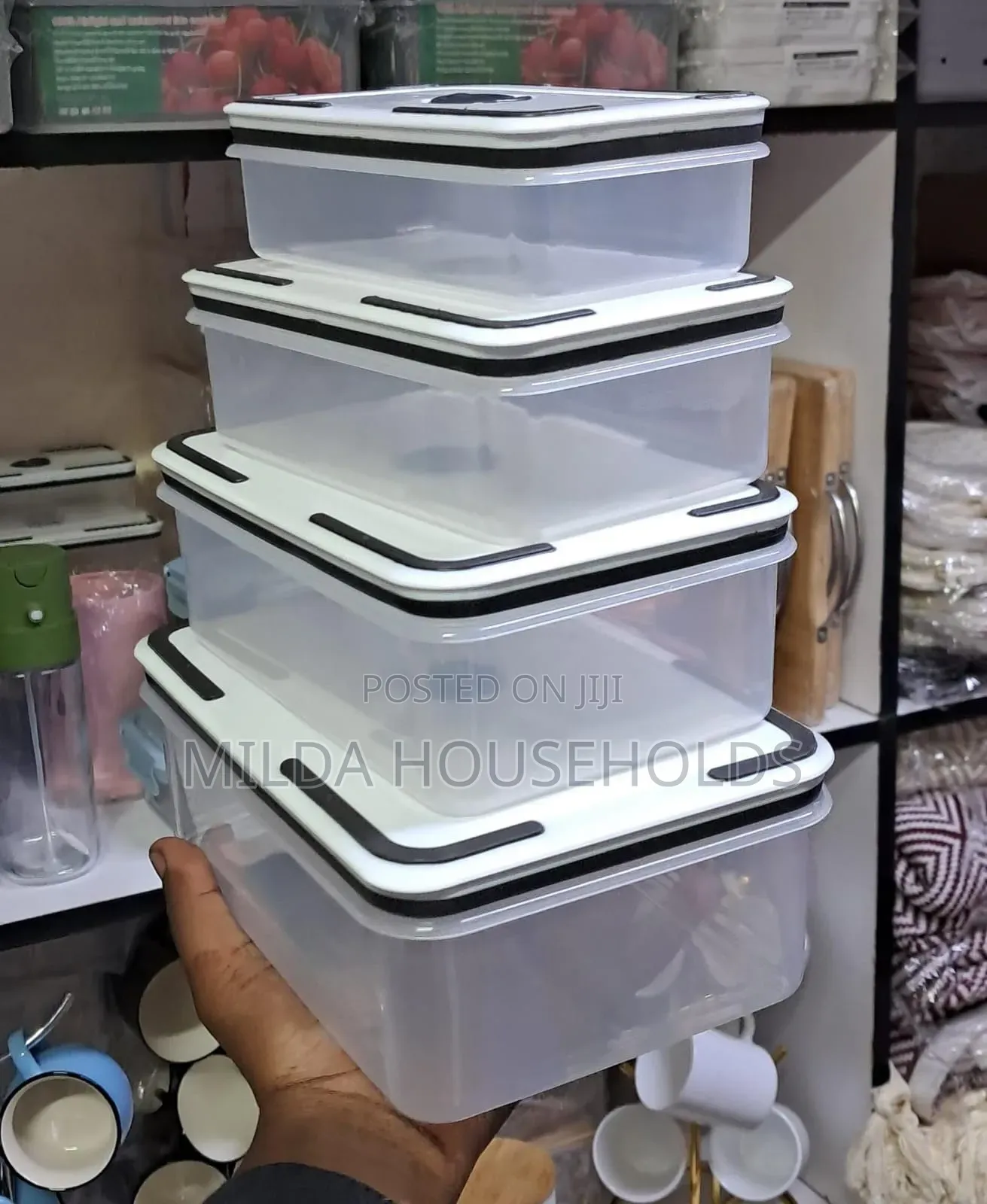 4pc Set Fridge Storage Containers