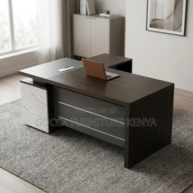 Director's Imported L-Shape Desk-1800mm