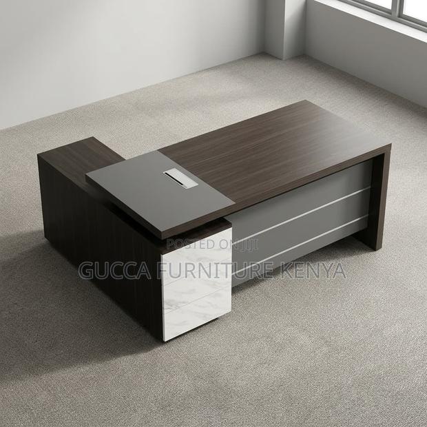 Director's Imported L-Shape Desk-1800mm - thumbnail 5