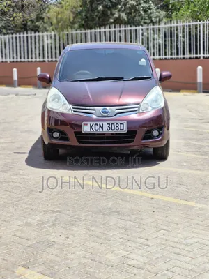 Nissan Note 2010 Burgundy