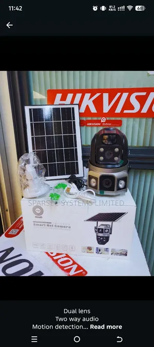 Dual Lens 4G PTZ Solar Camera