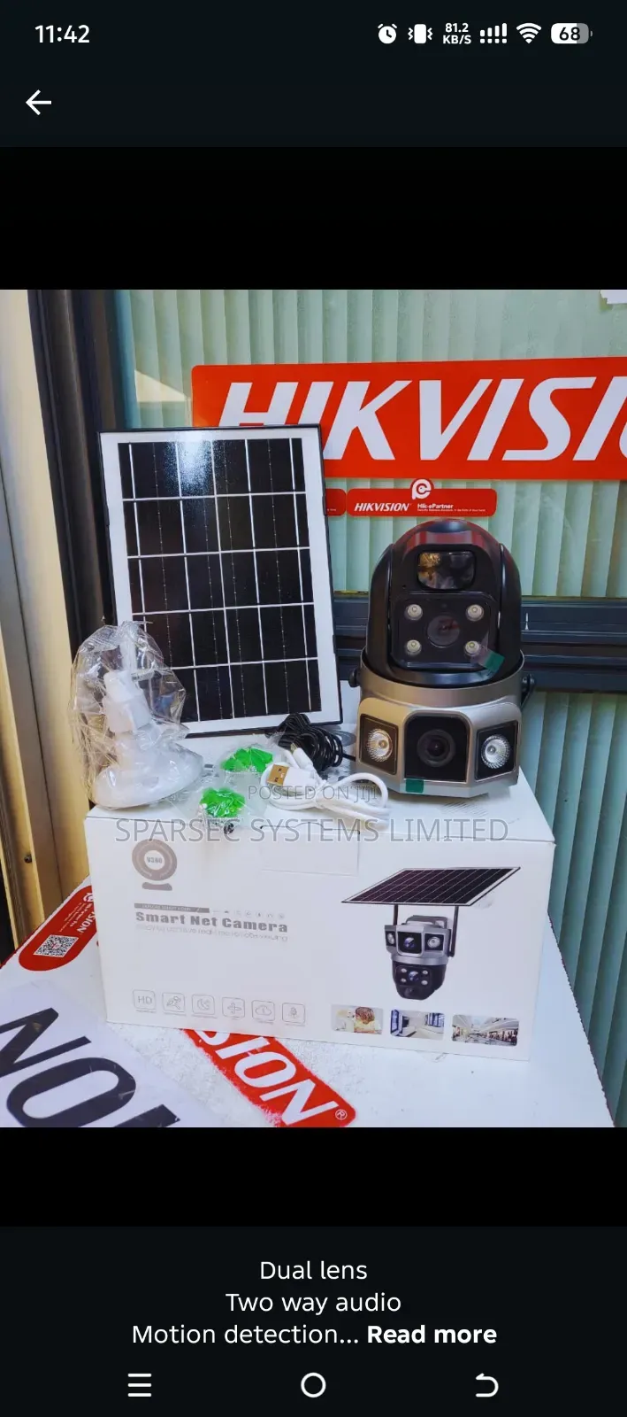 Dual Lens 4G PTZ Solar Camera