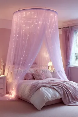 Sleep Better, Rest Longer, Wake Refreshed Inside King Size Round Nets