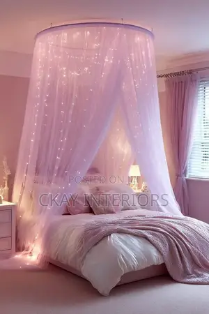 Sleep Better, Rest Longer, Wake Refreshed Inside King Size Round Nets