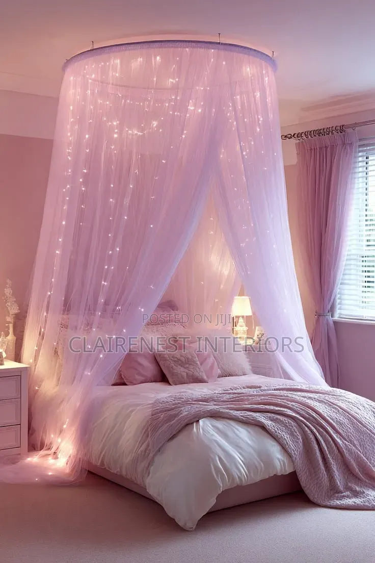 Sleep Better, Rest Longer, Wake Refreshed Inside King Size Round Nets