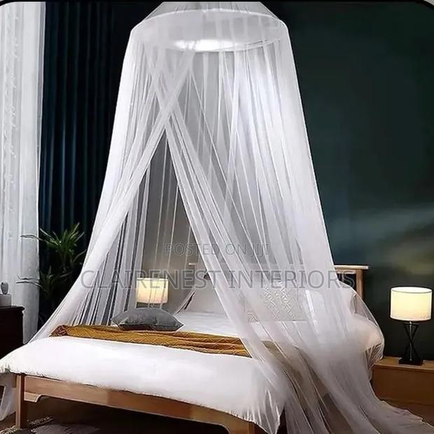 The Perfect Protection for Peaceful Nights With Pink and White Net