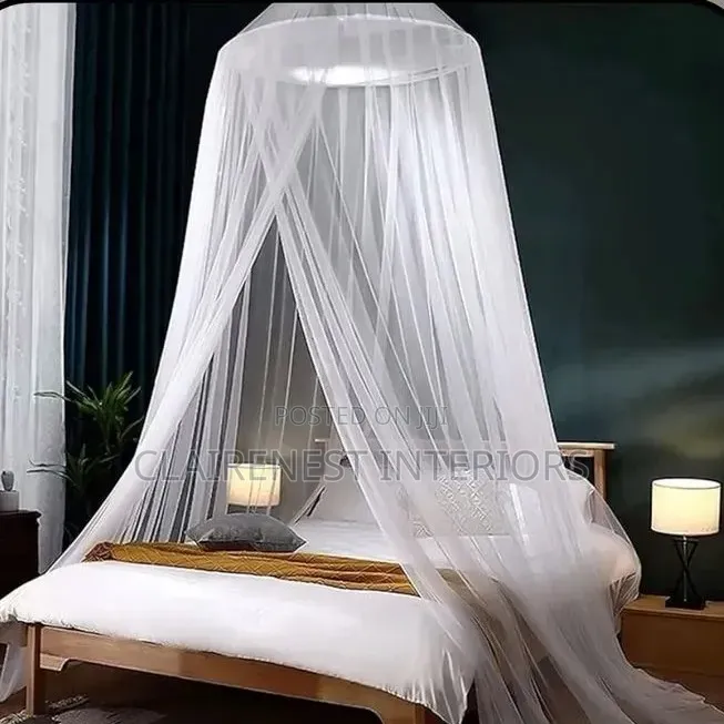 The Perfect Protection for Peaceful Nights With Pink and White Net