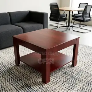 Coffee Table; 0.6m by 0.6m Wooden Coffee Table