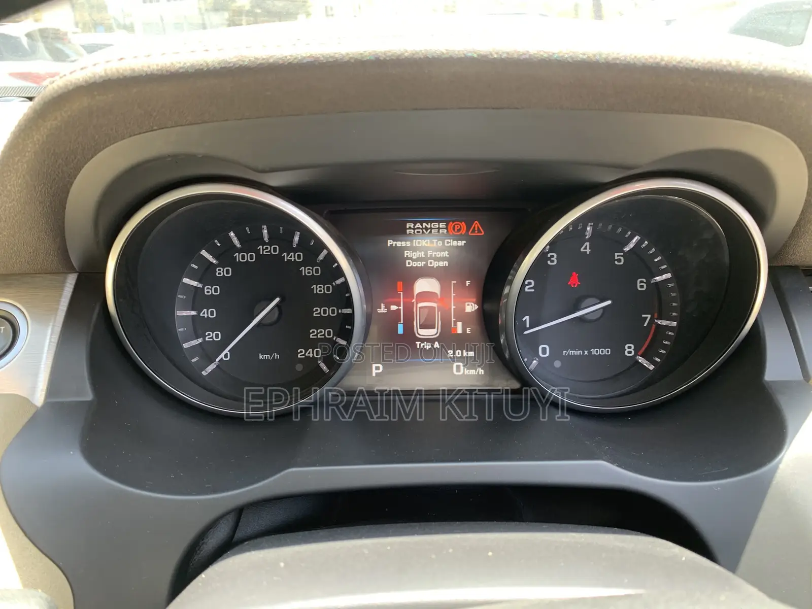 Land Rover Range Rover Evoque 2012 Red