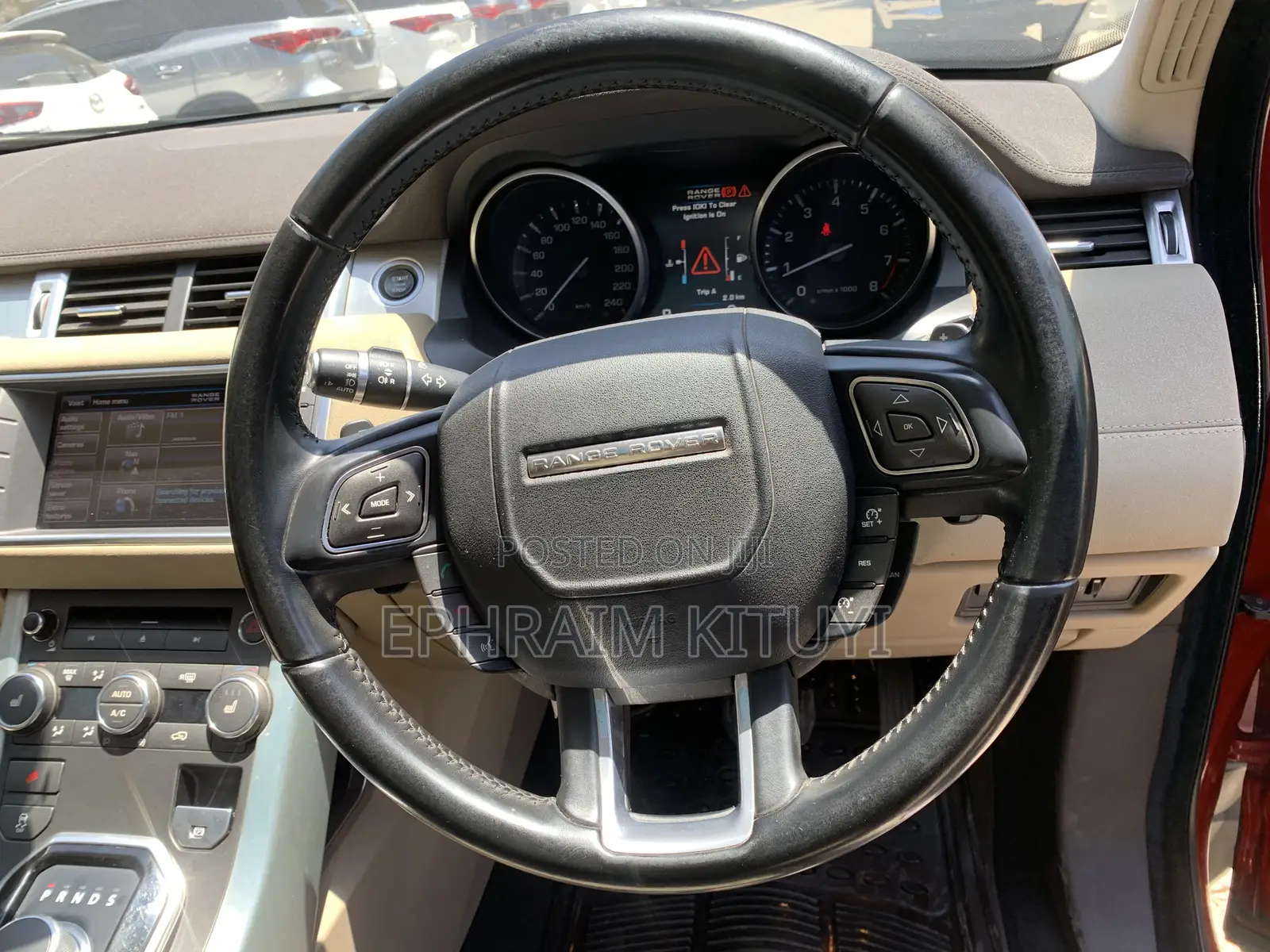 Land Rover Range Rover Evoque 2012 Red
