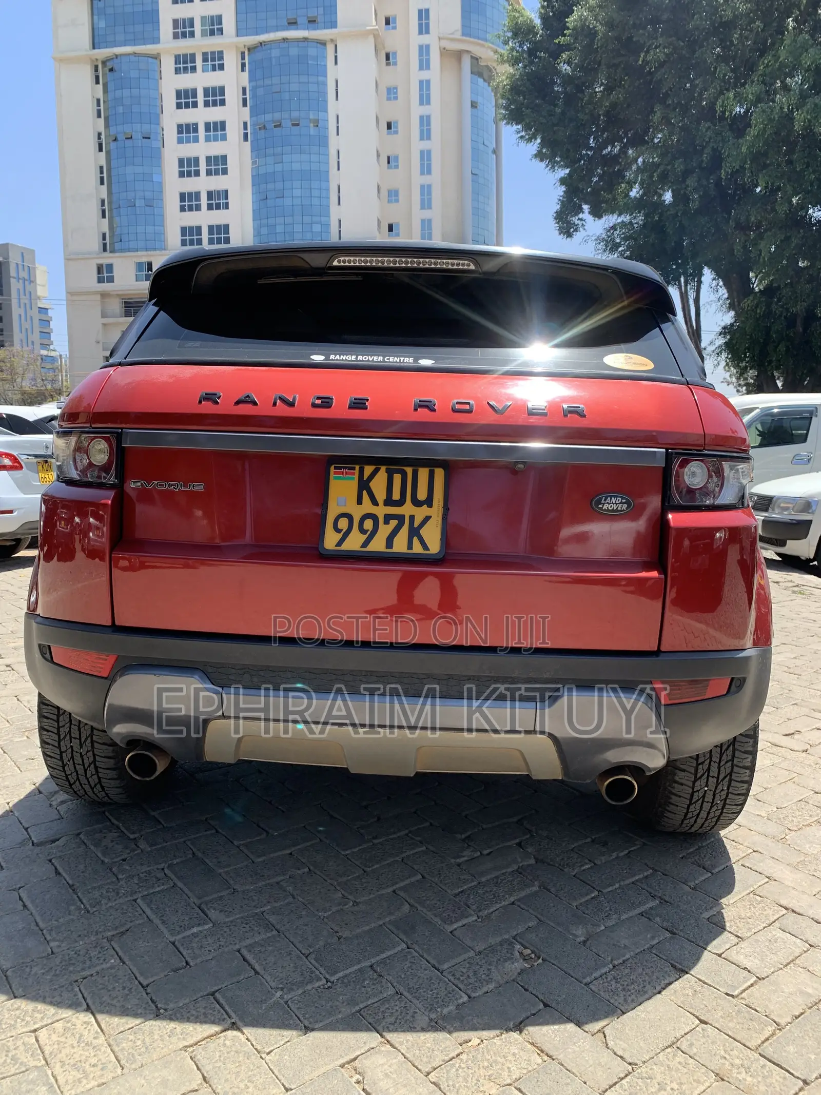 Land Rover Range Rover Evoque 2012 Red