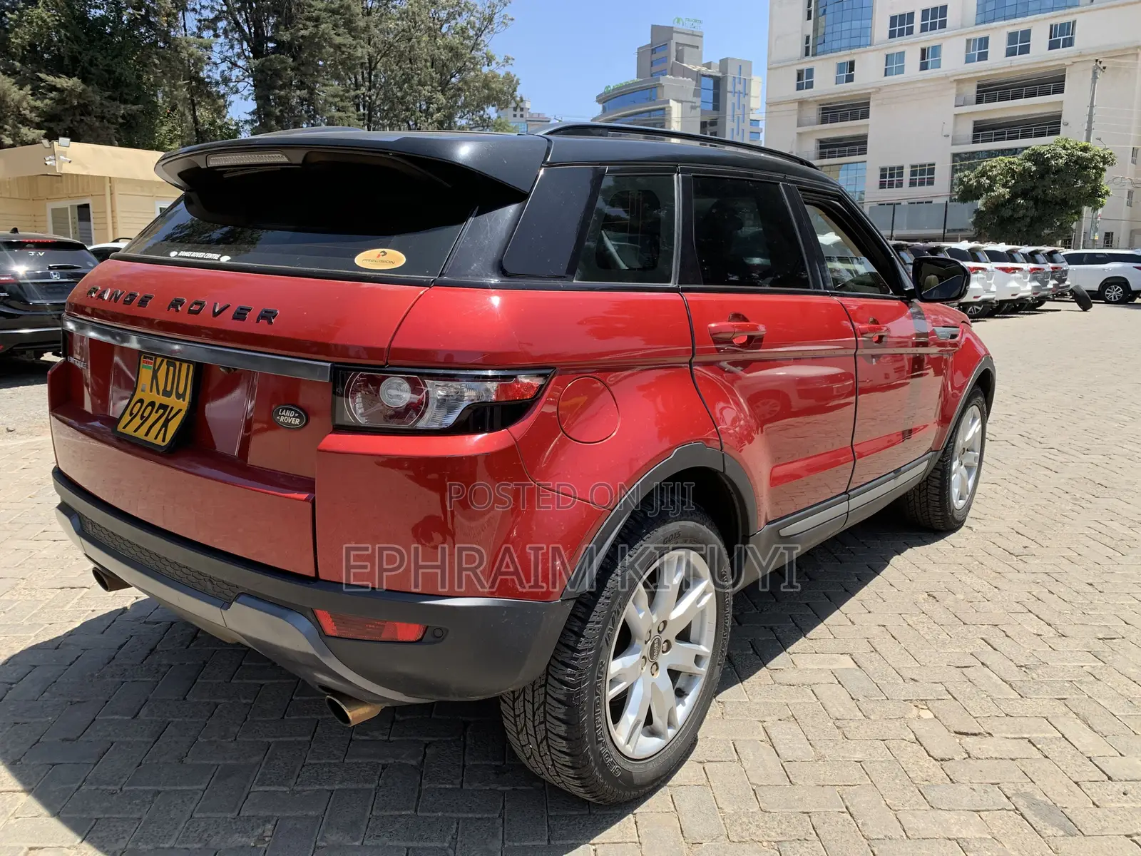 Land Rover Range Rover Evoque 2012 Red