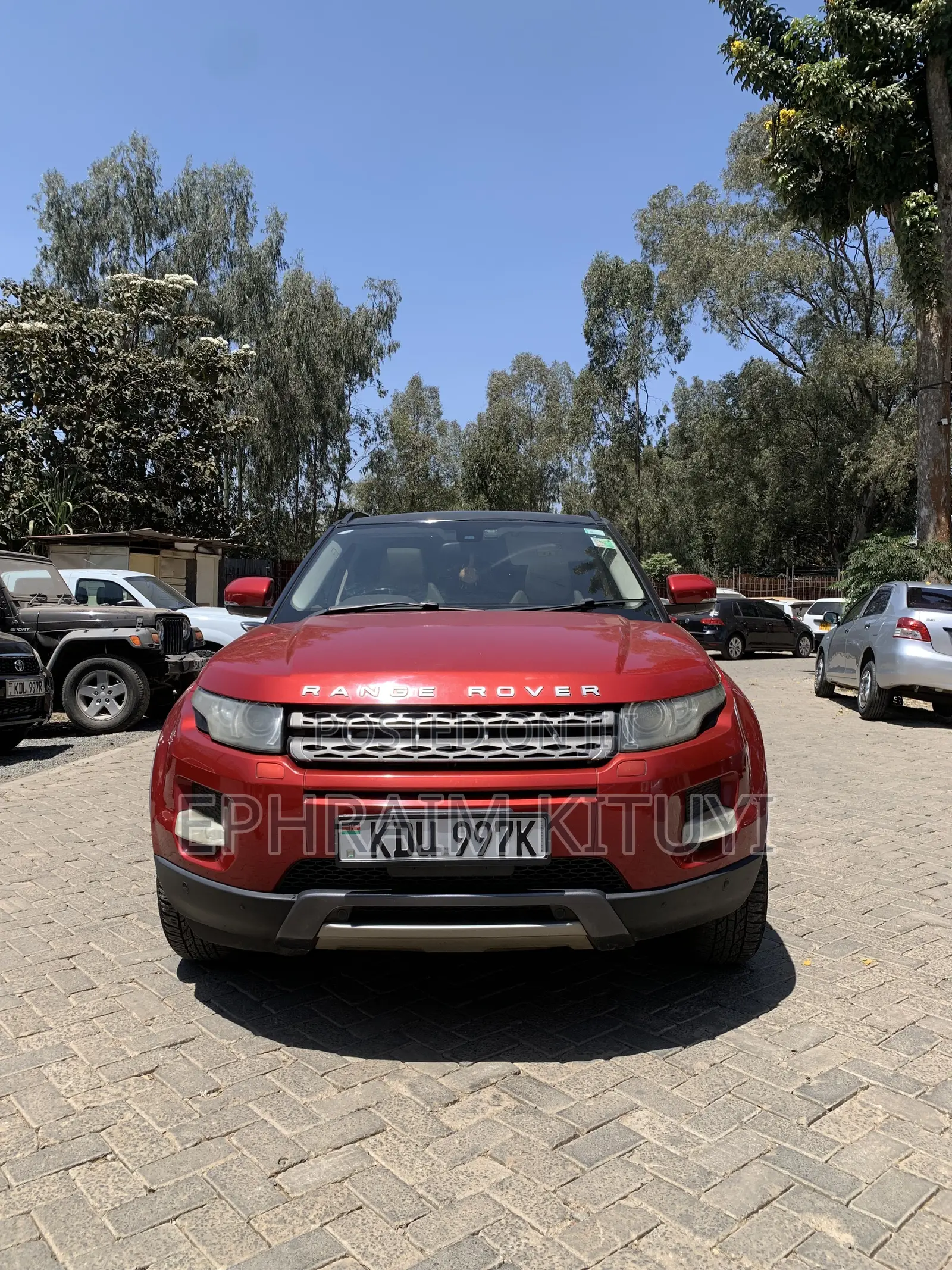 Land Rover Range Rover Evoque 2012 Red