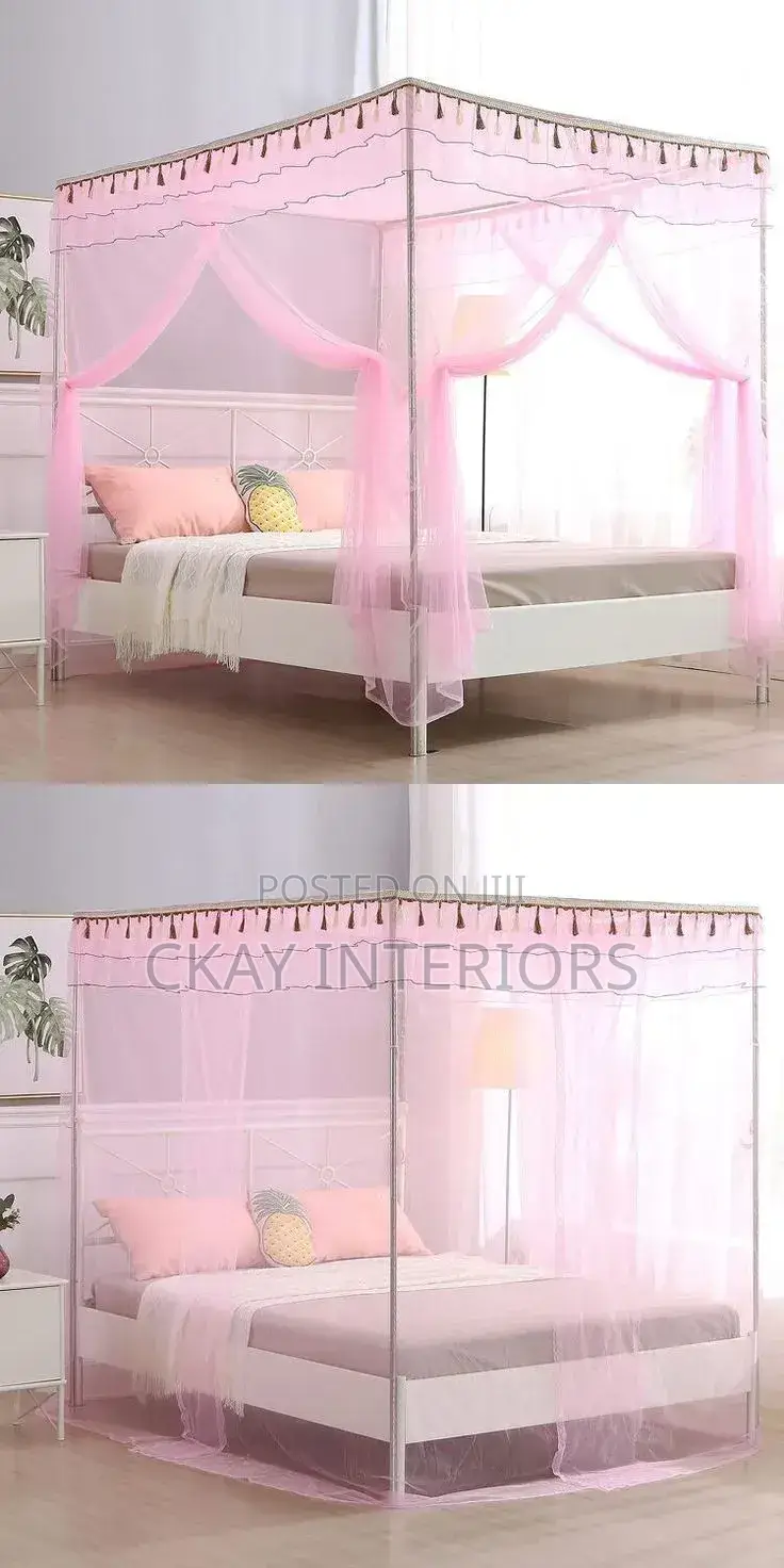 Enjoy a Peaceful Night’s Sleep With 4 Stand Mosquito Nets