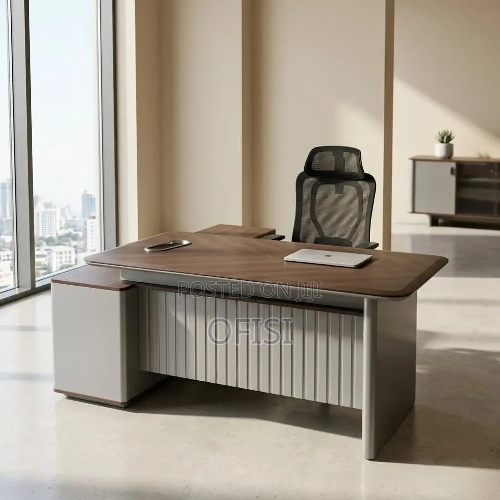 Office Desk; Durable 2.2m Professional Office Work Desk