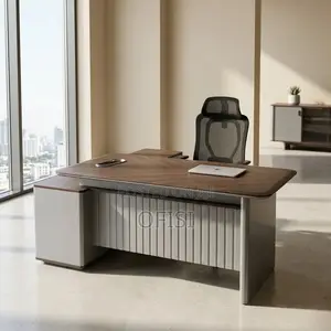 Office Desk; Durable 2.2m Professional Office Work Desk