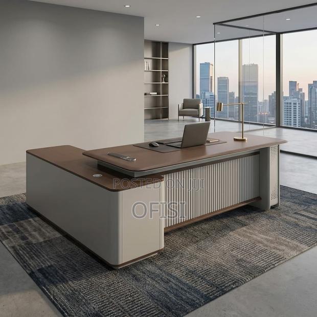 Office Desk; Durable 2.2m Professional Office Work Desk - thumbnail 7