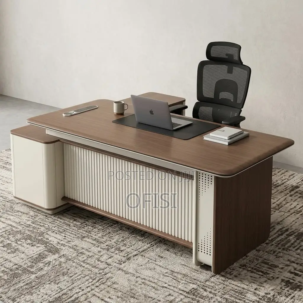Office Desk; Durable 2.2m Professional Office Work Desk