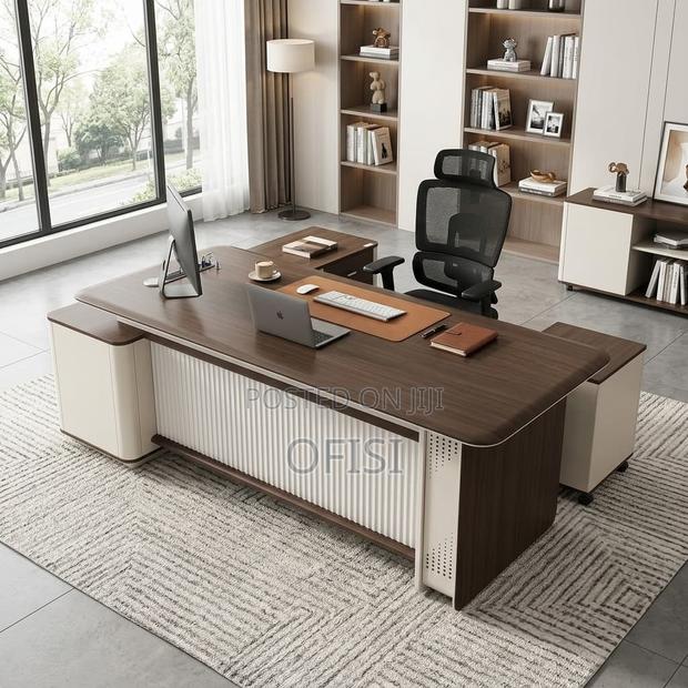 Office Desk; Durable 2.2m Professional Office Work Desk - thumbnail 10