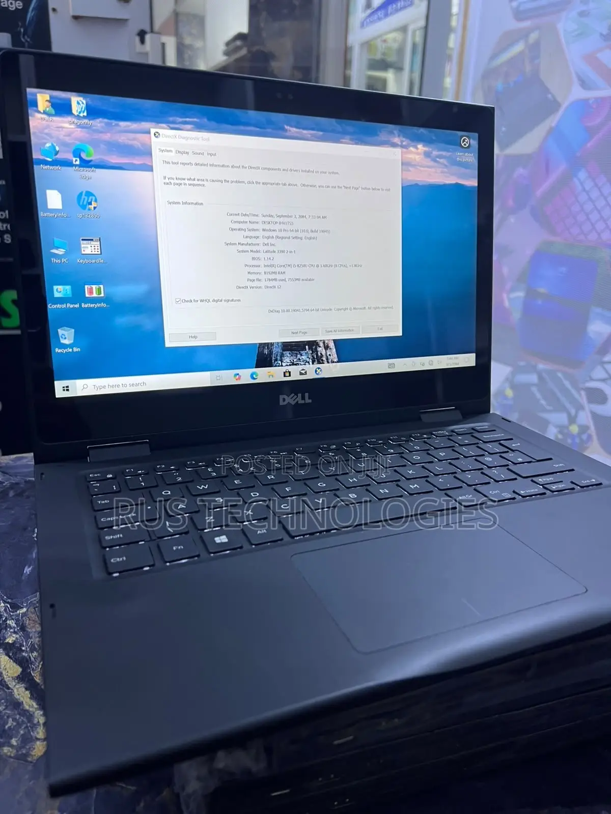 Laptop Dell Latitude 3310 2-in-1 8GB Intel Core i5 SSD 256GB