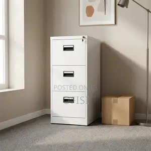 Office Cabinet; Office Steel Filing Cabinet With 03 Drawers