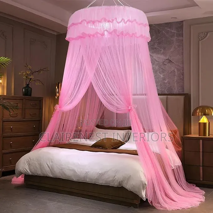 Rest Easy Every Night With Purple and Pink Round Nuts