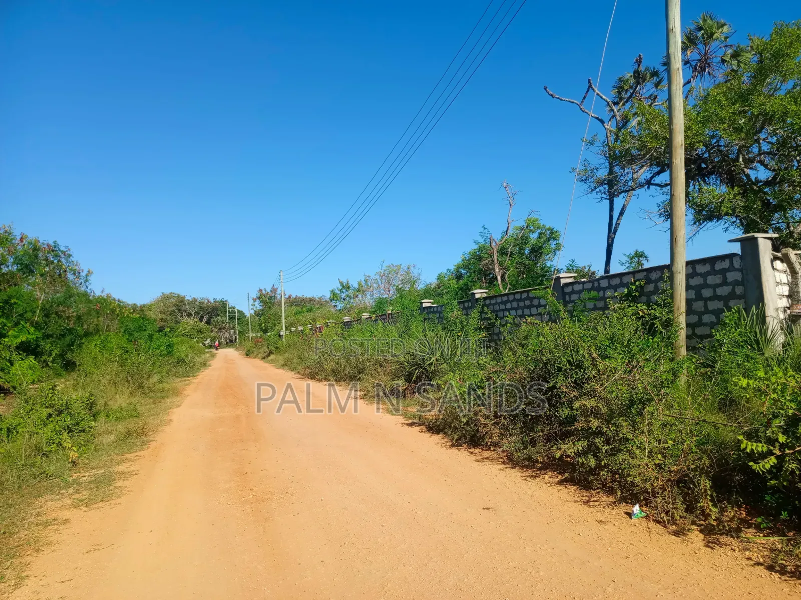 One Acre on Second Row in Galu Diani on Sale!