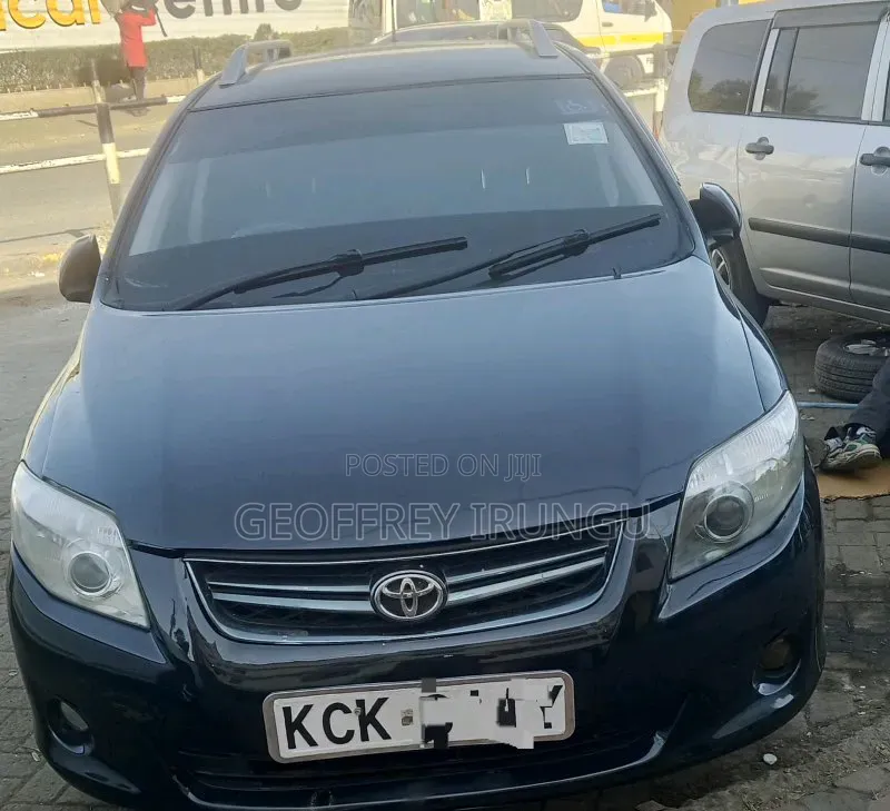 Toyota Corolla Fielder 2010 Black