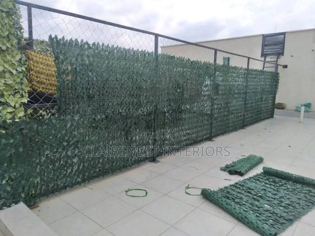 Lush Look Without Planting Artificial Ivy Privacy Fence - main view
