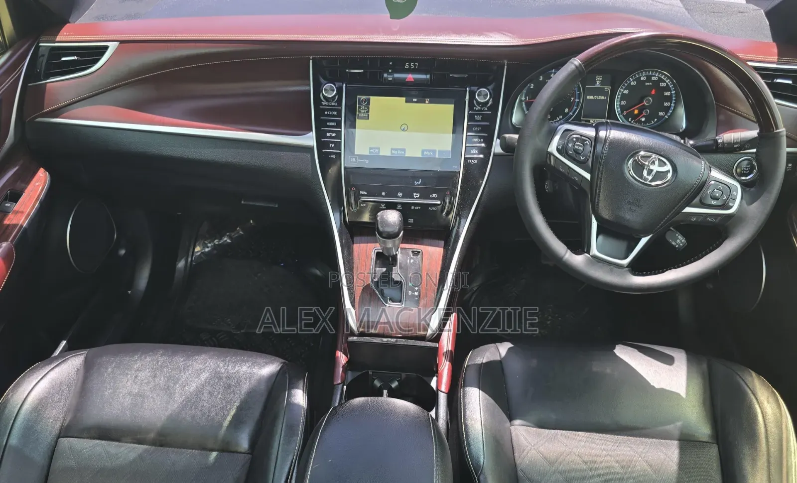 Toyota Harrier 2015 Gray