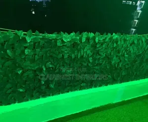 Green Privacy Fence Made Beautiful